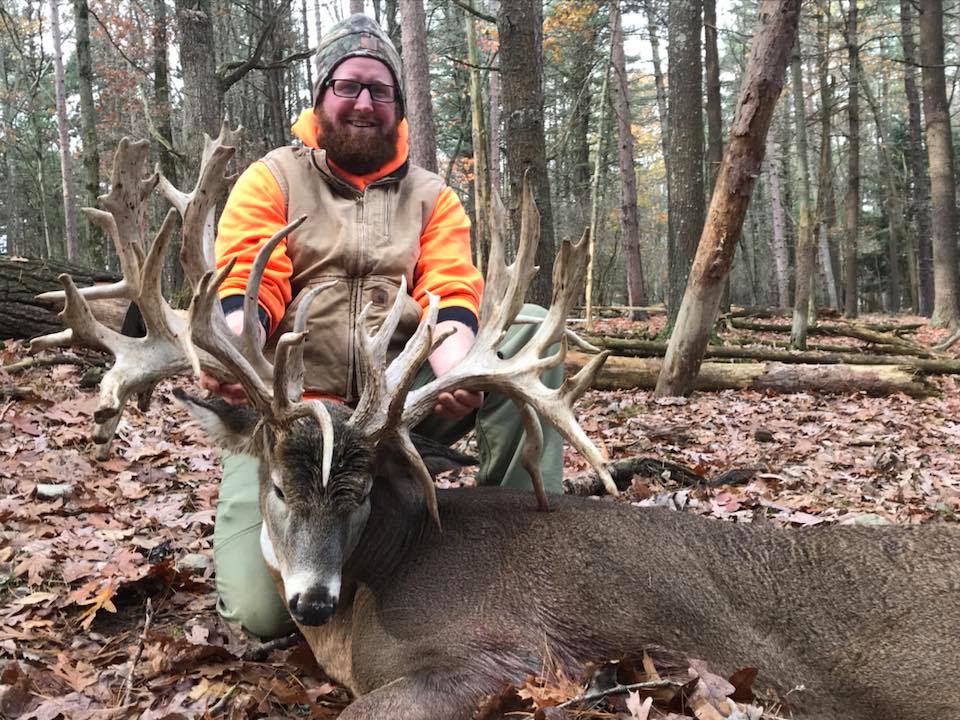 guided trophy whitetail deer hunting trips in pennsylvania tioga